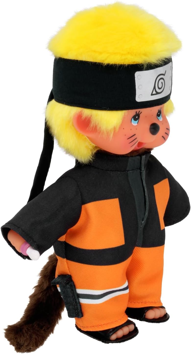 Peluche Monchhichi Naruto Shippuden 20 cm, esprit années 80 – Image 5