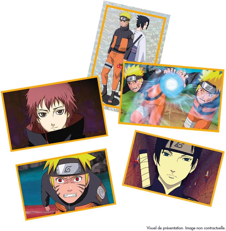 Boîte Panini Naruto Shippuden 2, 36 pochettes de stickers et cartes – Image 2