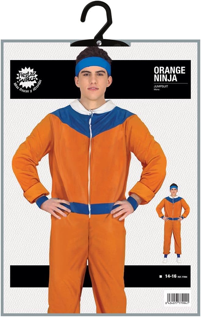 Costume Naruto classique orange style ninja – Image 4