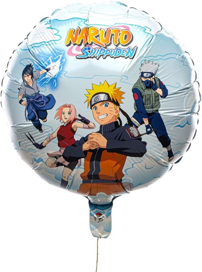 Ballon rond Naruto Shippuden Kakashi et Sakura 43 cm