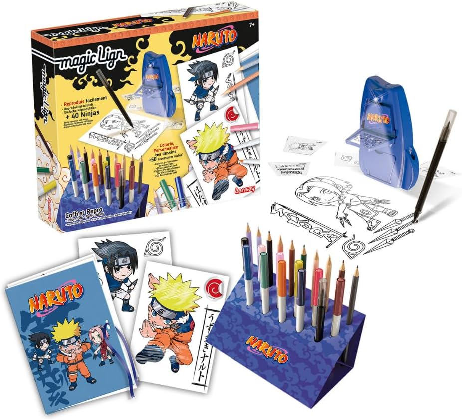 Coffret Magic Lign Naruto avec plus de 100 illustrations à projeter – Image 3