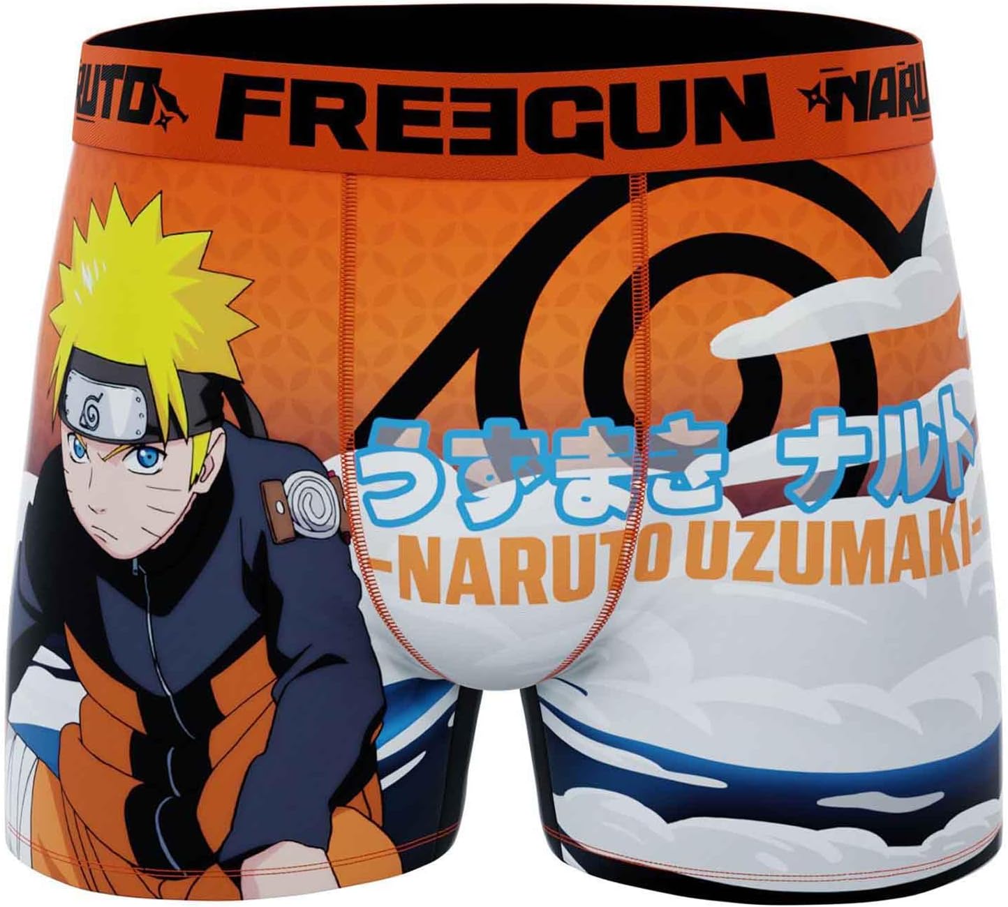 Boxer homme Naruto Freegun en pack de 4