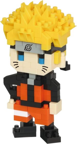 Naruto Shippuden Nanoblock Naruto Uzumaki, figurine en briques NBCC134