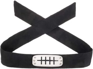Bandeau Naruto Akatsuki à plaque en métal, emblème anti-Amegakure de Pain