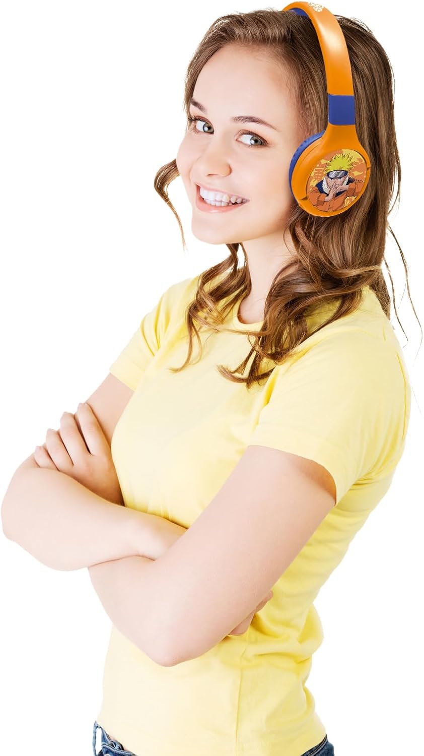 Casque audio Naruto Lexibook 2-en-1 Bluetooth 5.3 et filaire avec micro – Image 6