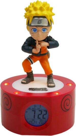 Réveil lumineux Naruto Shippuden 18 cm Teknofun