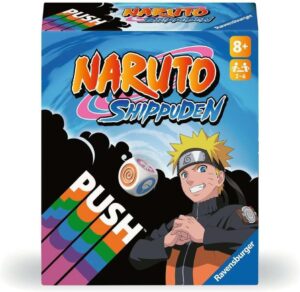 Jeu de cartes Naruto Shippuden Push Ravensburger 22888, de 2 à 6 joueurs