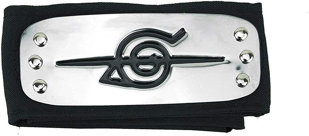 Bandeau Naruto noir anti Konoha Itachi Uchiha Akatsuki