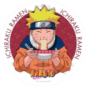 Tapis de souris Naruto Ramen souple en textile tissé
