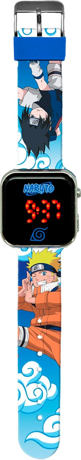 Montre LED Naruto avec lanière NA00001 Kids Licensing