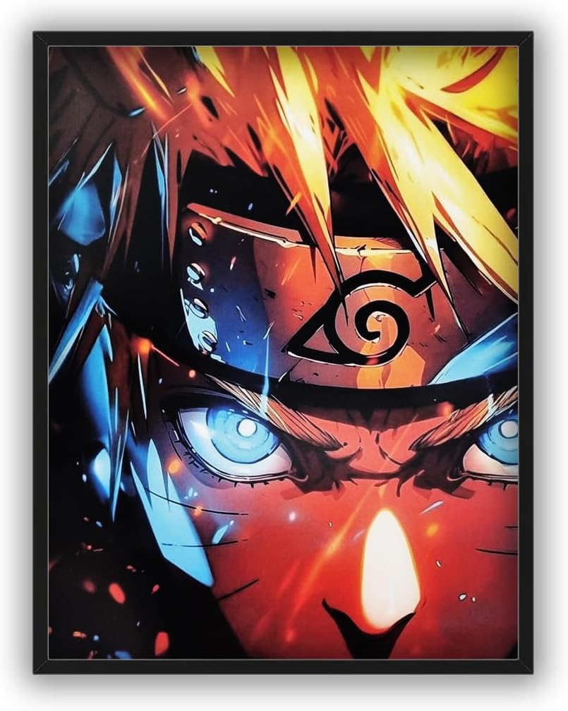 Poster mural Naruto Uzumaki sur papier couché 40 x 30 cm – Image 2