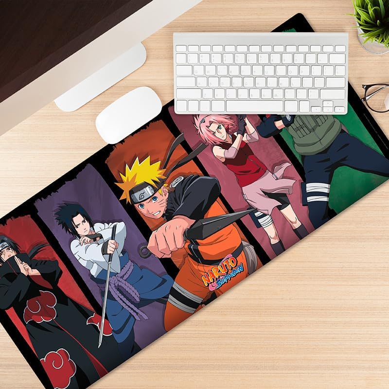 Tapis de souris gaming XXL Naruto Shippuden Groupe – Image 4