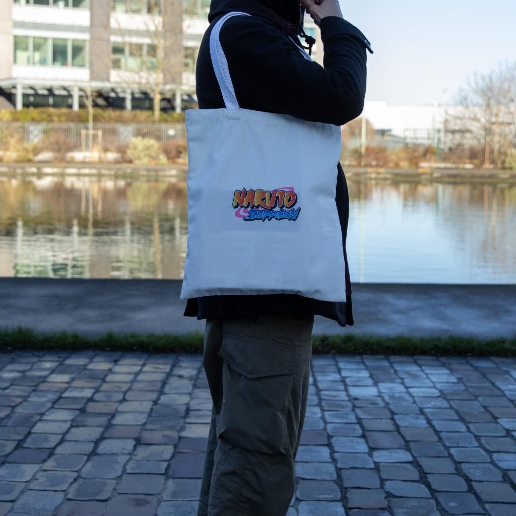 Tote bag Naruto Shippuden blanc Naruto Ramen en 100% polyester – Image 4