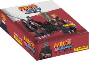 Boîte Panini Naruto Shippuden 2, 18 pochettes de cartes