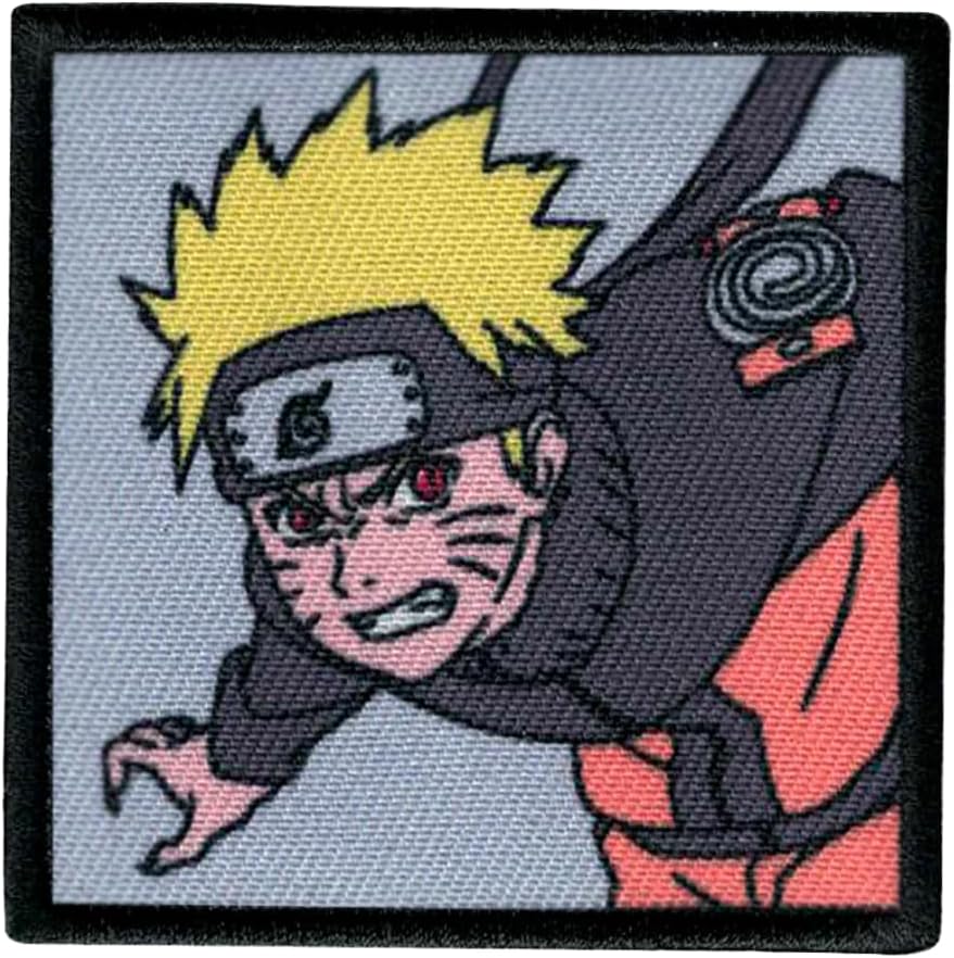 Patch thermocollant Naruto Uzumaki 4 en broderie 100% Polyester – Image 3