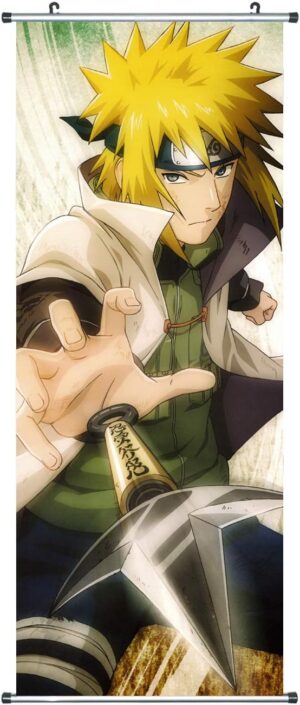 Poster kakemono Naruto Minato Namikaze 100 x 40 cm