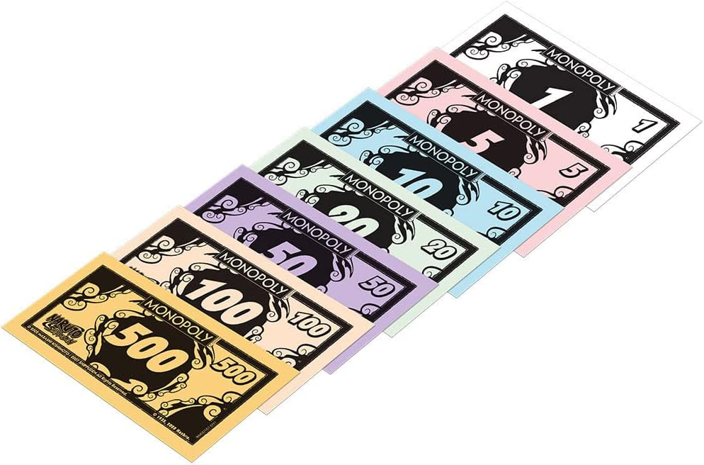 Monopoly Naruto Shippuden en français, jeu de société familial 2 à 6 joueurs dès 8 ans – Image 3