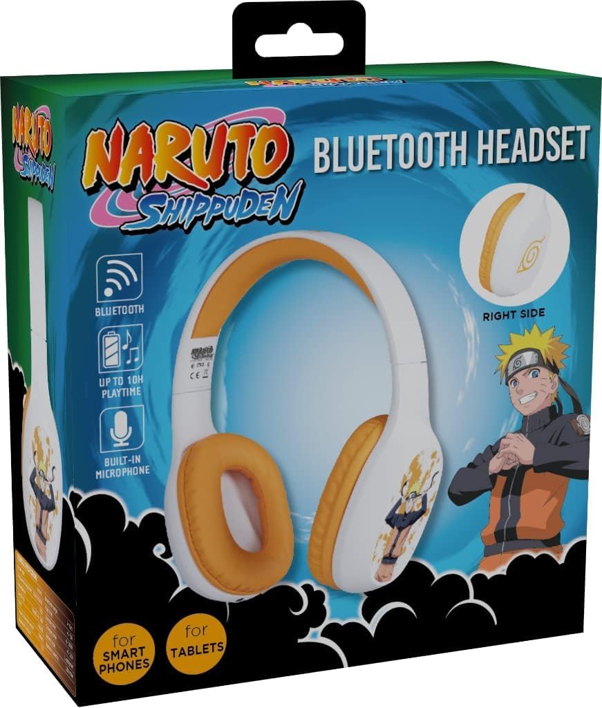 Casque audio Bluetooth 5.3 Naruto Shippuden motif Naruto – Image 4