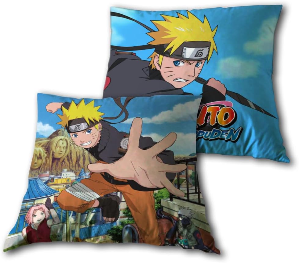 Coussin en peluche multicolore Naruto Shippuden référence 155701 – Image 2