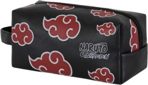 Trousse de toilette Naruto Clouds Brick Plus avec compartiment zippé