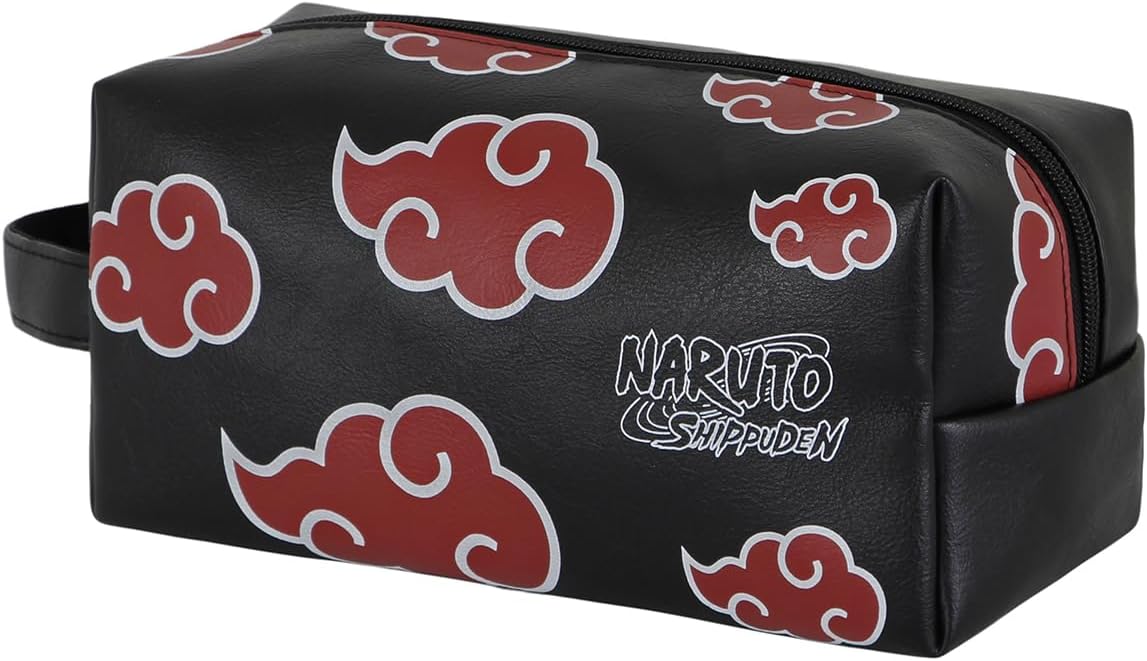 Trousse de toilette Naruto Clouds Brick Plus avec compartiment zippé