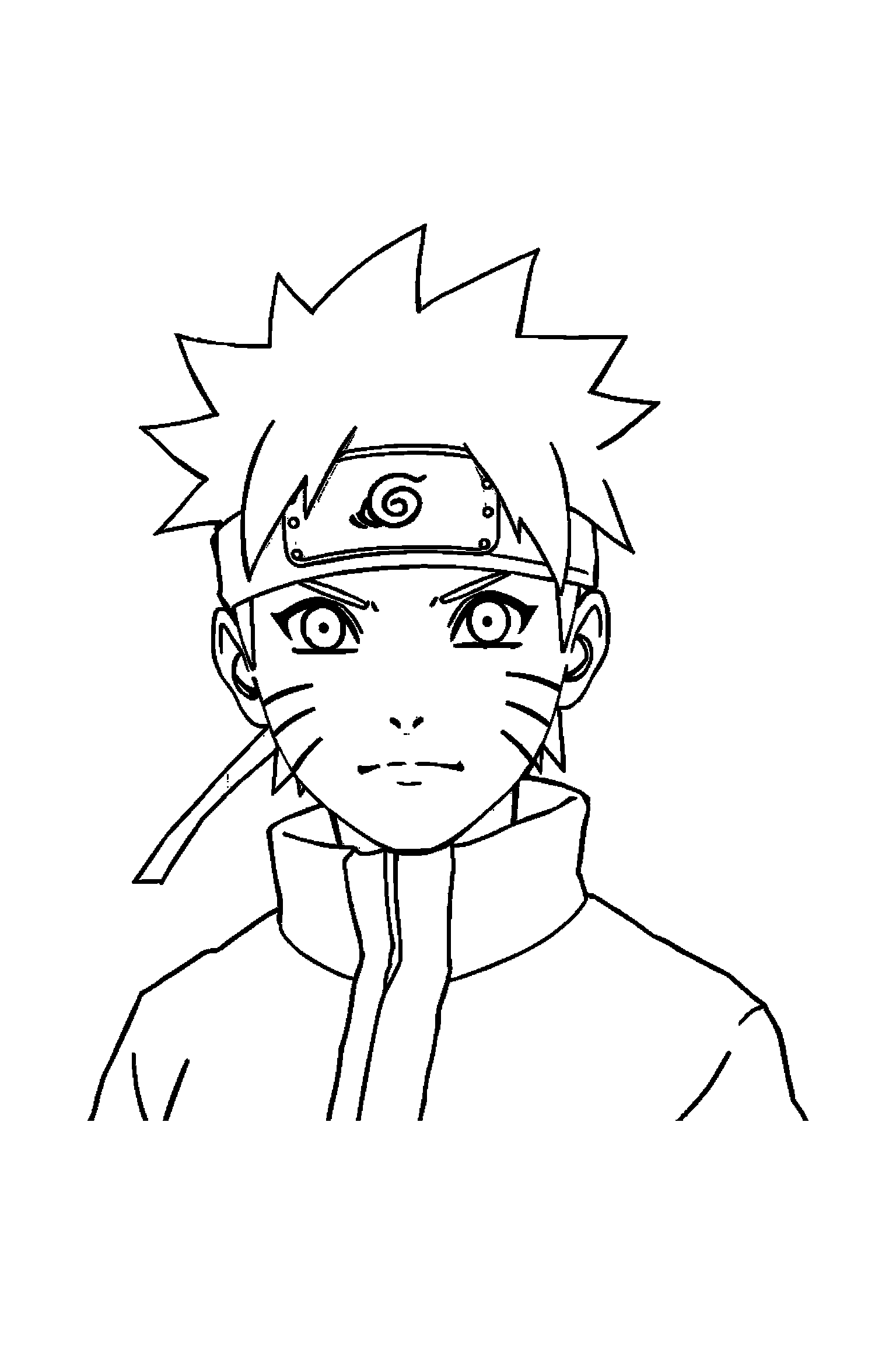 Coloriage Naruto gratuit à imprimer - Sasuke au centre avec scène détaillée de un dojo Coloriage Naruto gratuit à imprimer : Sasuke au centre avec scène détaillée de un dojo