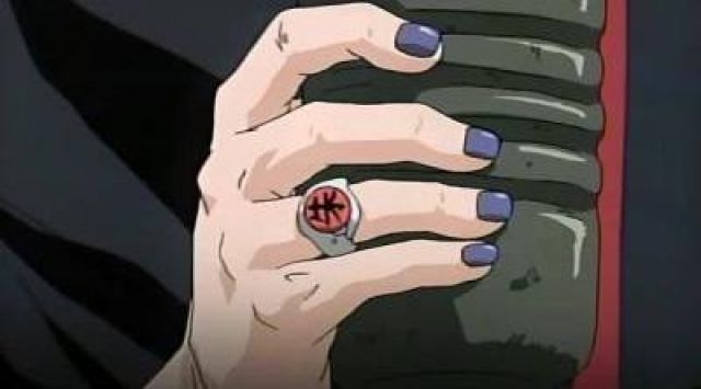 Bague de cosplay Naruto Itachi Uchiwa, symbole du clan Uchiwa – Image 3