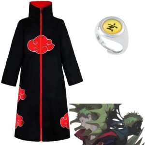 Costume cosplay Akatsuki Zetsu noir et blanc - Naruto Shippuden