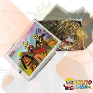 Puzzle quiz Naruto Uzumaki Naruto en bois à 3 modes