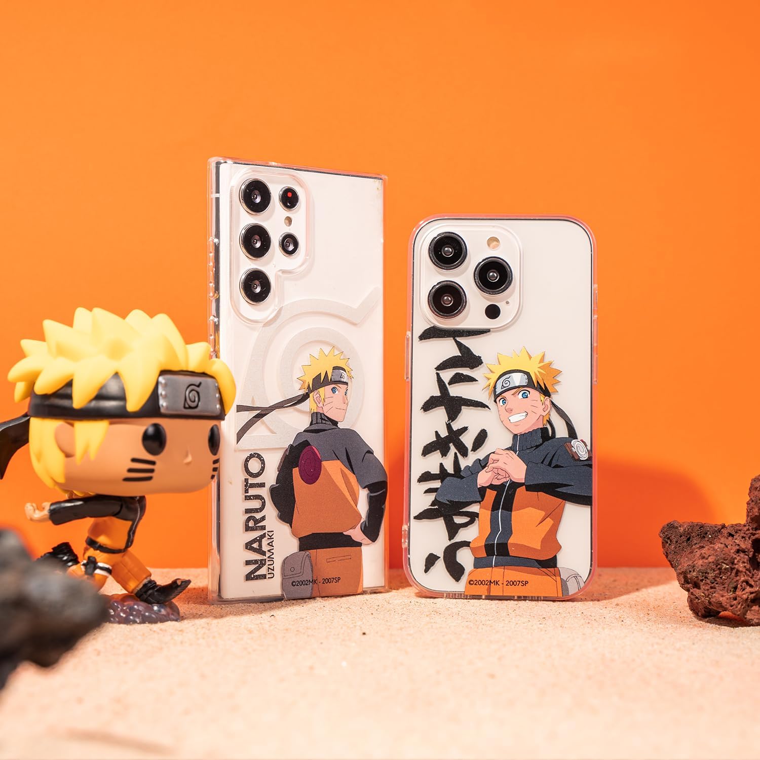 Coque Naruto Akatsuki en silicone liquide noir pour iPhone – Image 5