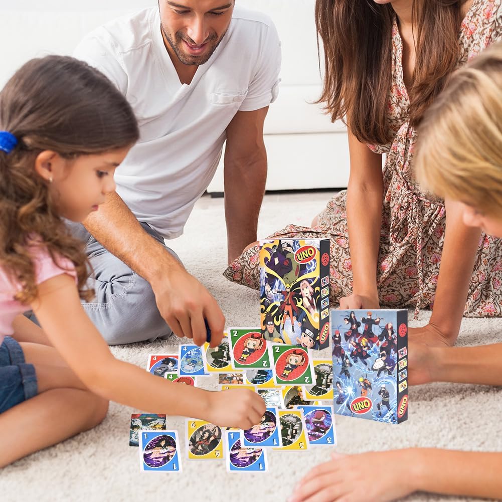 Jeu de cartes Naruto, lot de 2 avec 112 cartes – Image 4