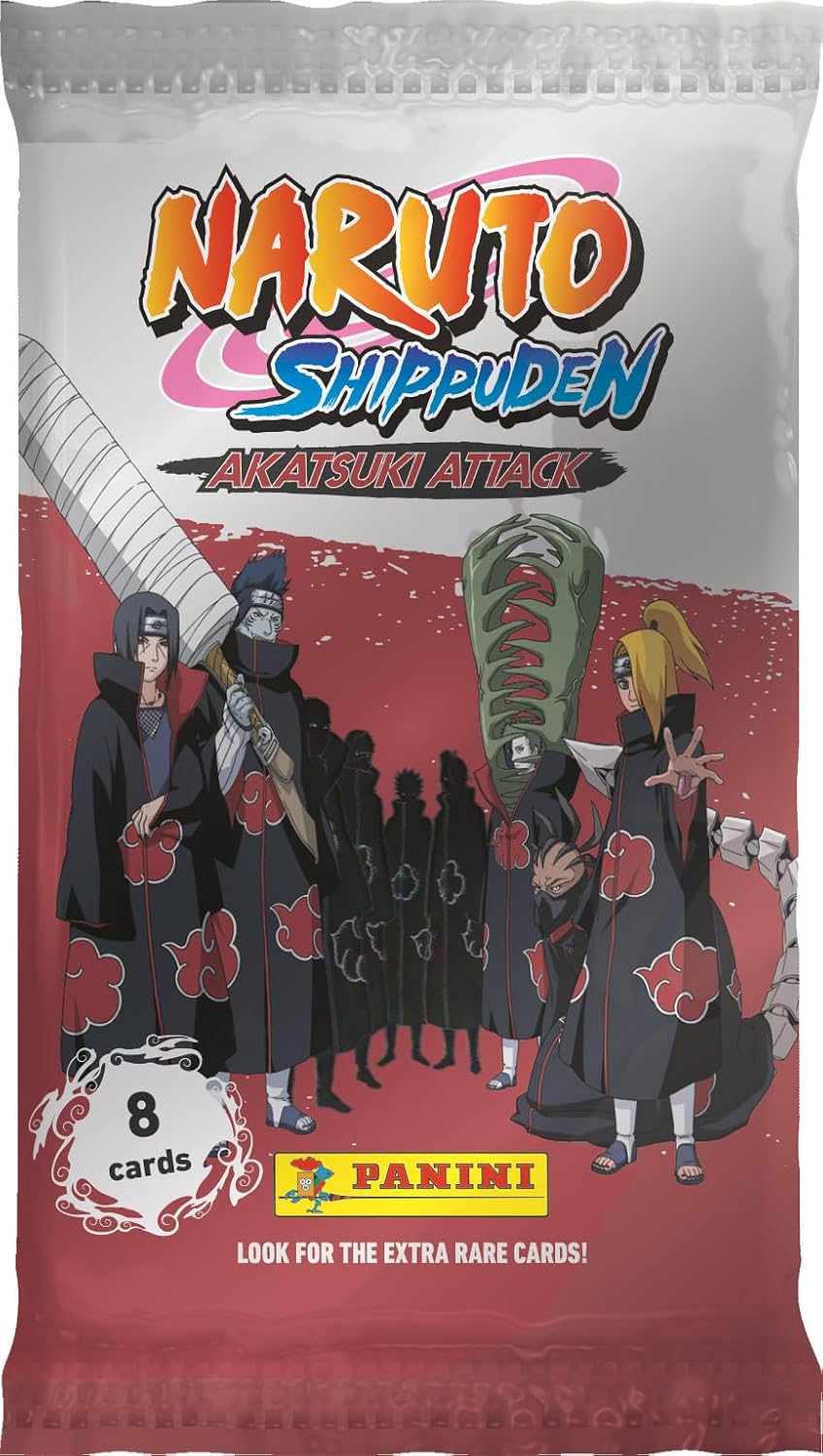 Boîte Panini Naruto Shippuden 2, 18 pochettes de cartes – Image 2