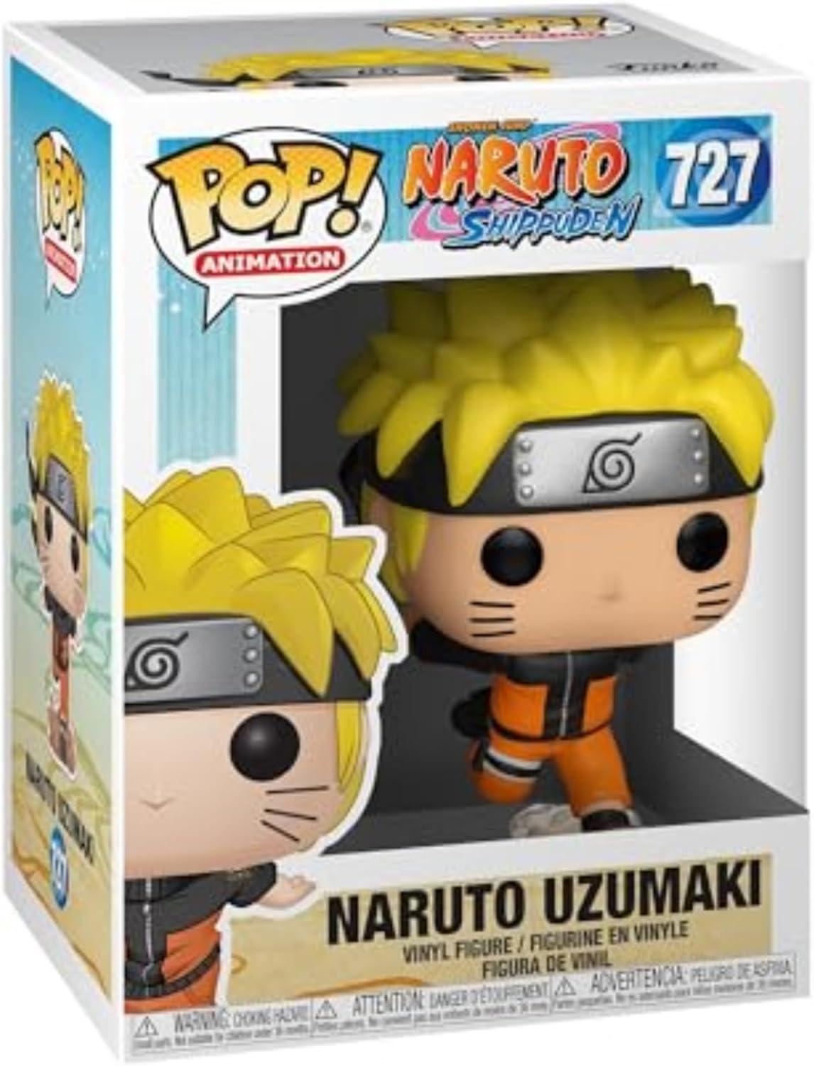 Figurine Naruto Uzumaki Running en vinyle POP! Standard - Naruto