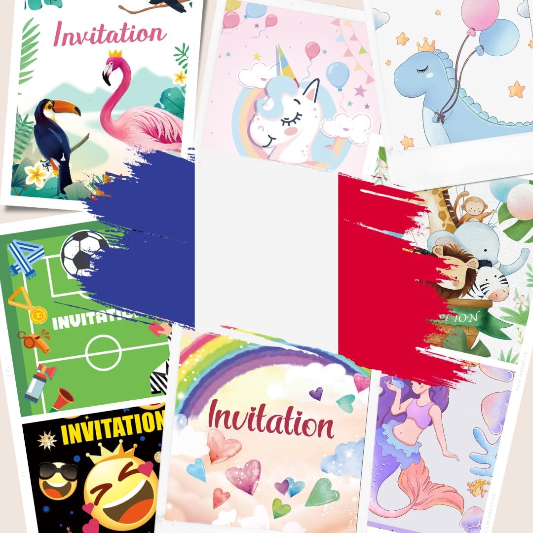 Invitations Naruto à gratter avec enveloppes, lot de 10 – Image 7