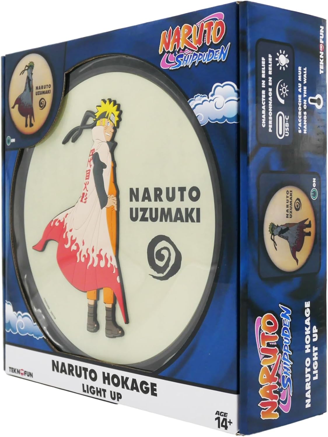 Lampe Naruto Hokage 20 cm USB-C - Naruto Shippuden – Image 8