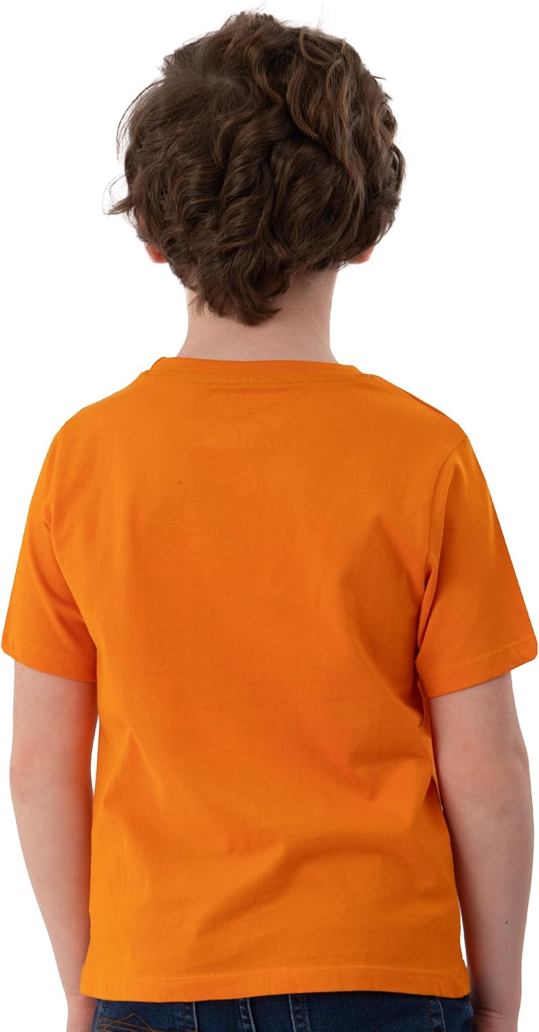 T-shirt garçon Naruto Uzumaki avec caractères japonais noirs – Image 5
