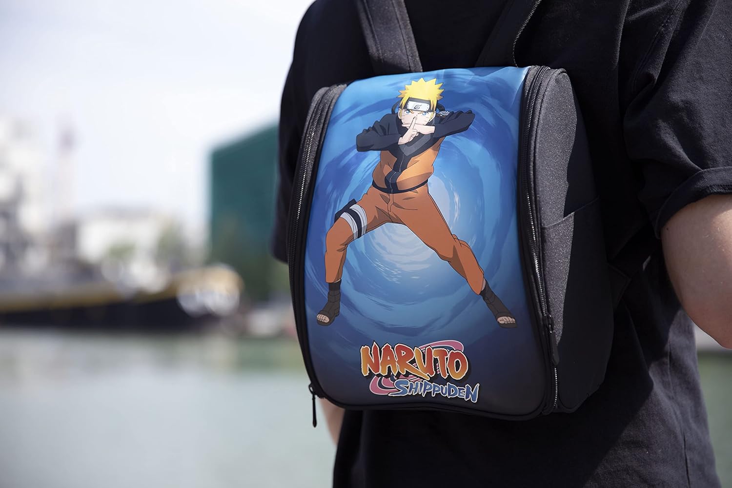 Sac à dos Konix Naruto Shippuden pour Nintendo Switch avec rangement 16 jeux – Image 7