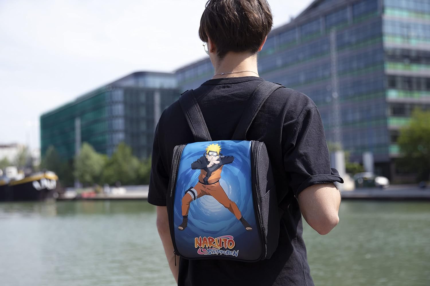 Sac à dos Konix Naruto Shippuden pour Nintendo Switch avec rangement 16 jeux – Image 6