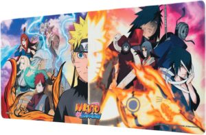 Tapis de souris XXL Naruto Shippuden 80 x 35 pour bureau
