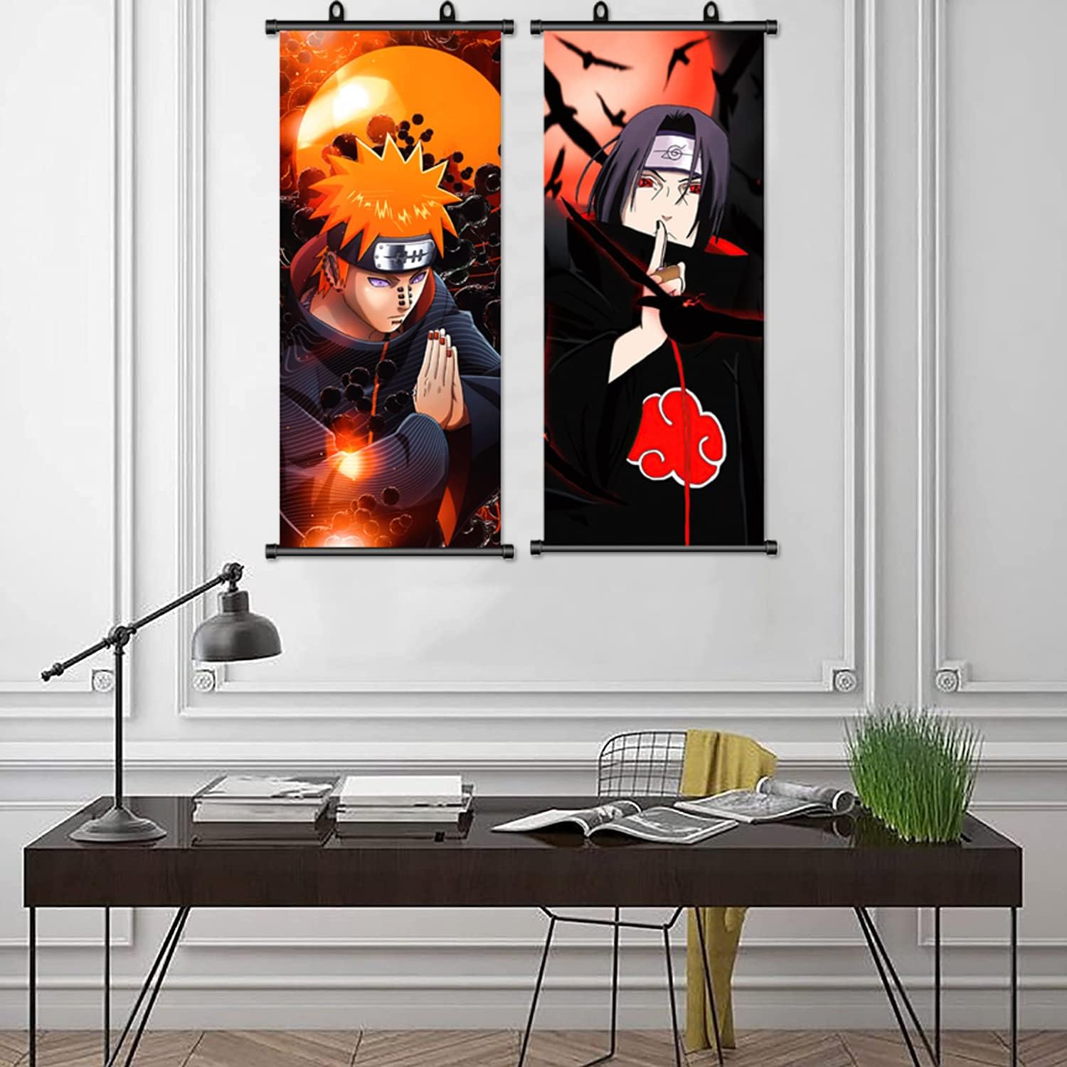 Poster mural Naruto Pain / Tendo en tissu enroulable 70 x 30 – Image 3