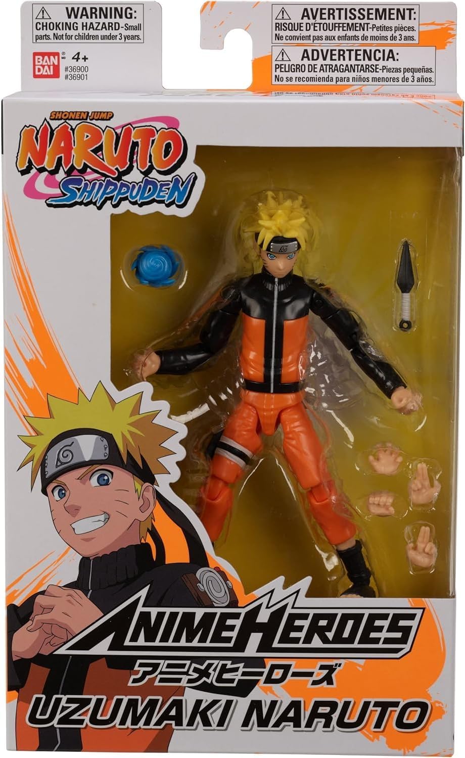 Naruto Uzumaki, figurine Anime Heroes 17 cm - Naruto Shippuden – Image 6