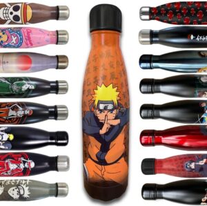 Gourde isotherme 500 ml Naruto Shippuden en acier inoxydable