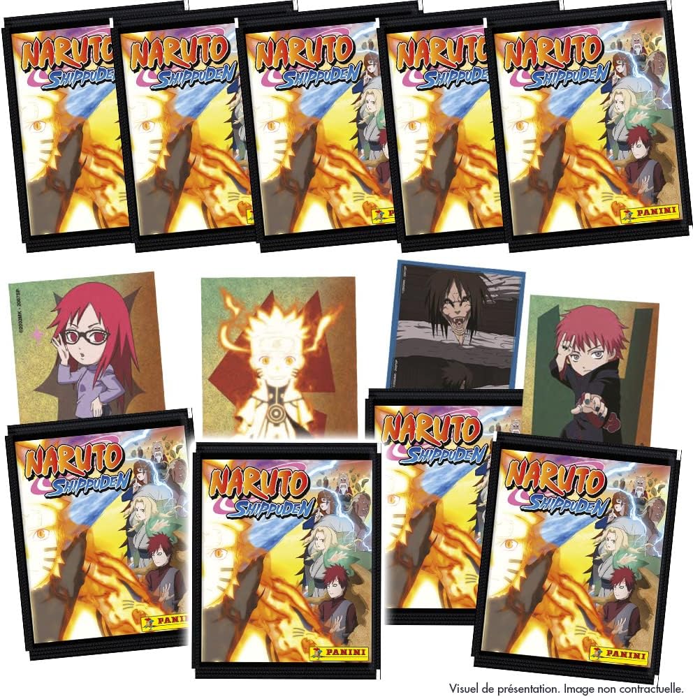 Boîte Panini Naruto Shippuden stickers et cartes – Image 7