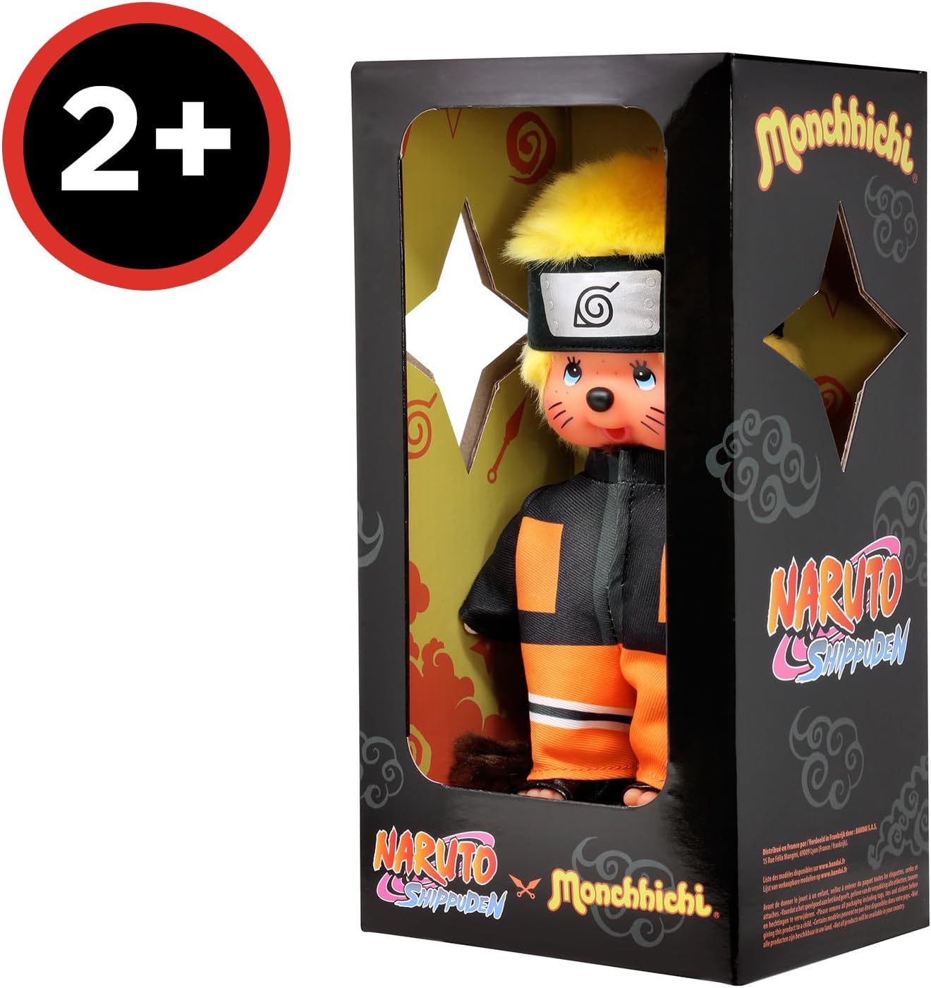 Peluche Monchhichi Naruto Shippuden 20 cm, esprit années 80 – Image 8