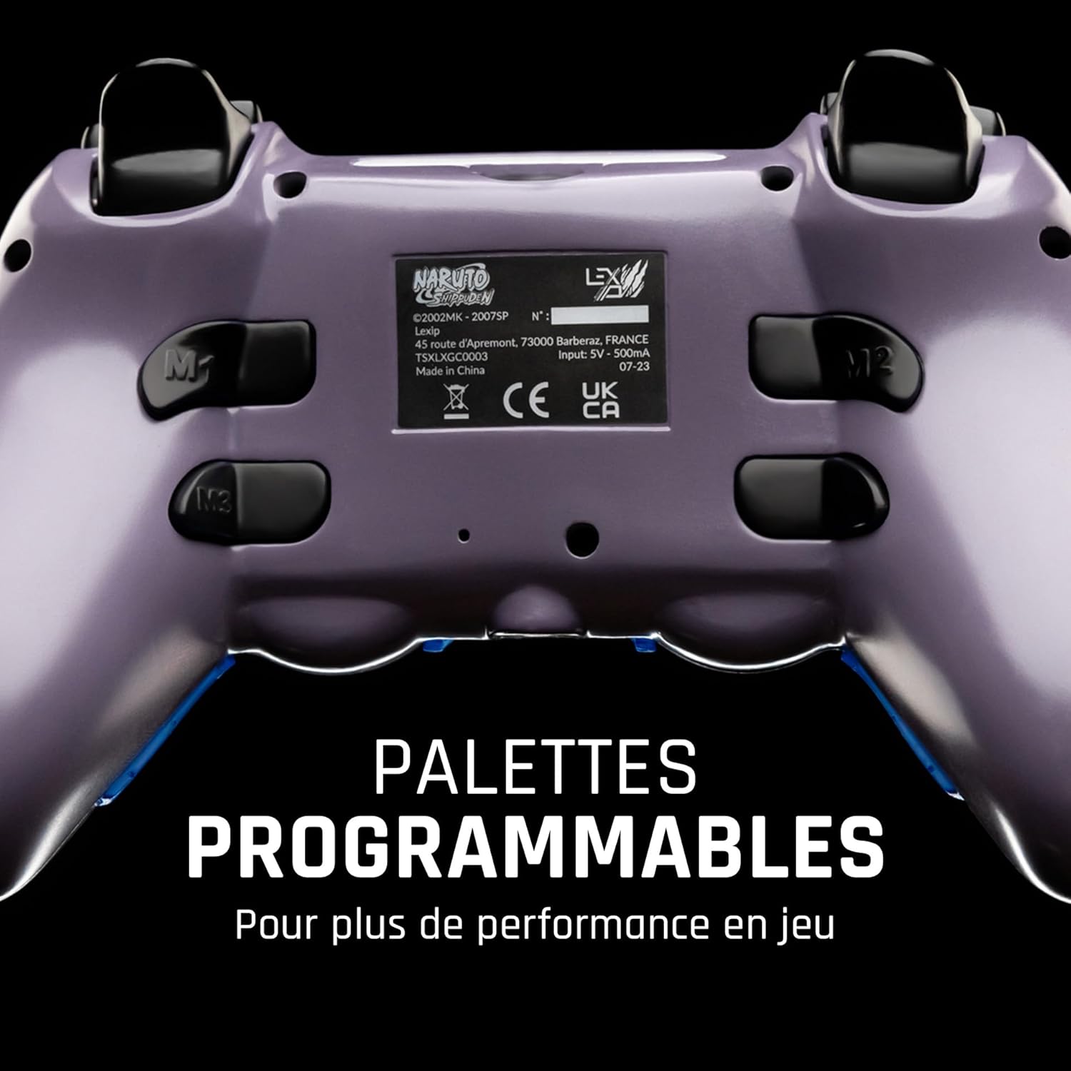 Manette Naruto Shippuden Madara Lexip x Tsume avec 4 palettes programmables – Image 4
