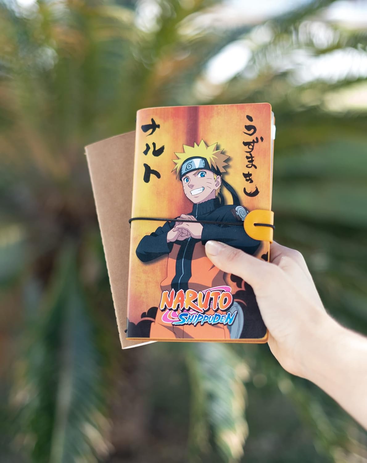 Carnet de notes 2 en 1 Naruto Shippuden en simili cuir – Image 3