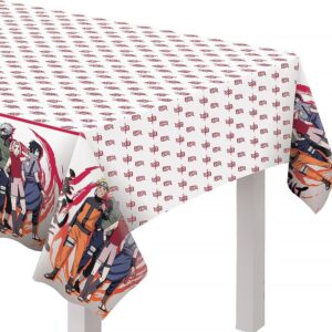 Nappe Naruto multicolore en plastique 137,2 x 243,8 cm