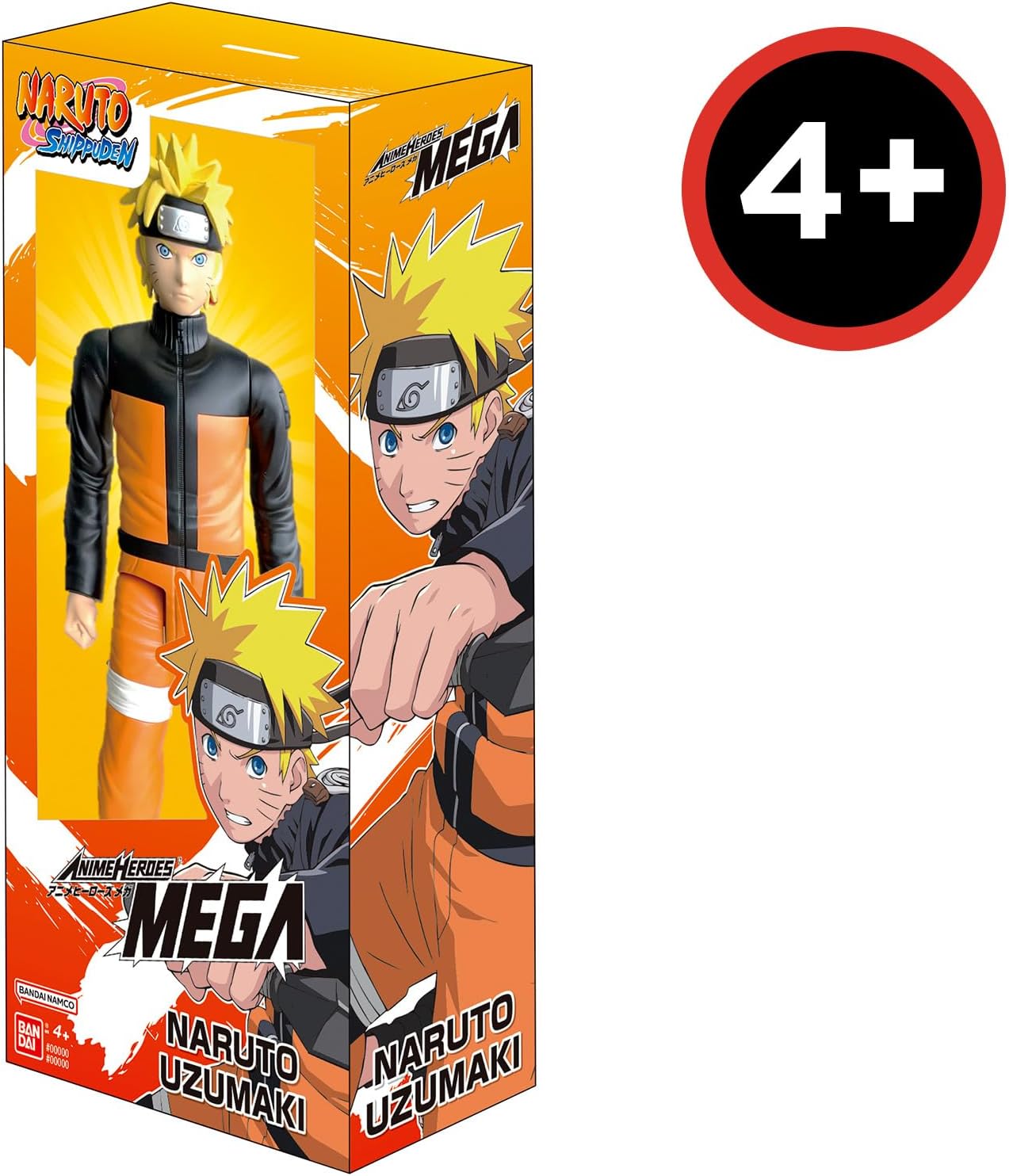 Figurine articulée Naruto Uzumaki 30 cm Anime Heroes Mega – Image 5