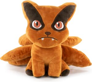 Peluche Naruto 25 cm, personnages Naruto, Kakashi, Sasuke et Kurama
