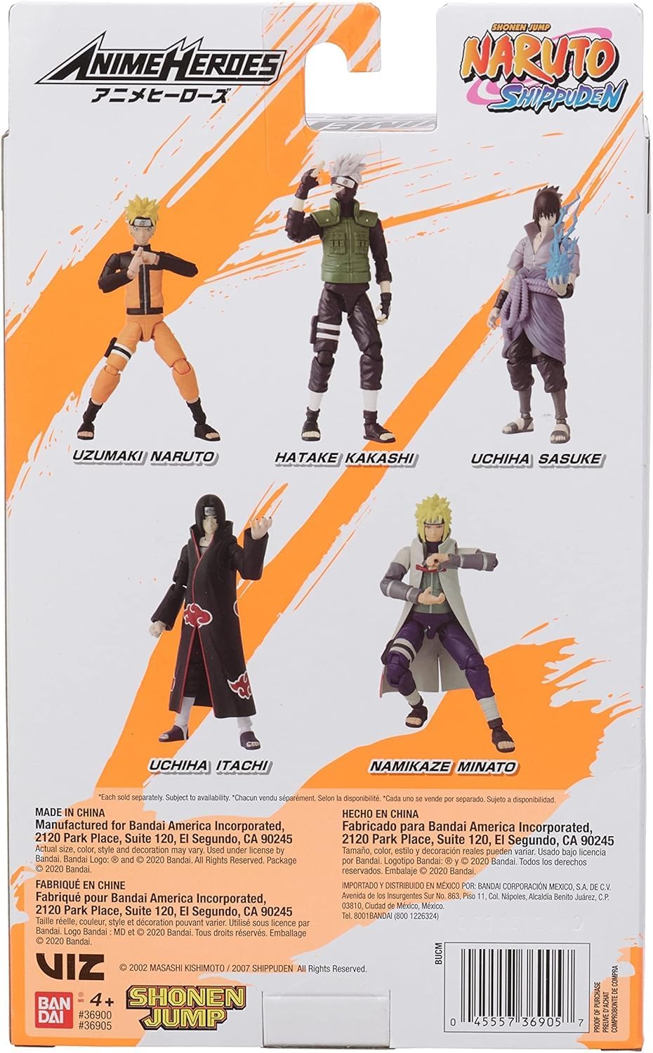 Naruto Uzumaki, figurine Anime Heroes 17 cm - Naruto Shippuden – Image 8